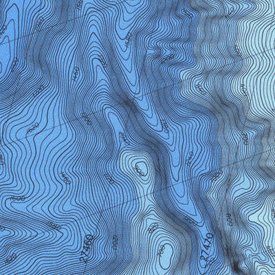 National Oceanographic & Atmospheric Administration (NOAA) Monterey Canyon (M-137) digital map