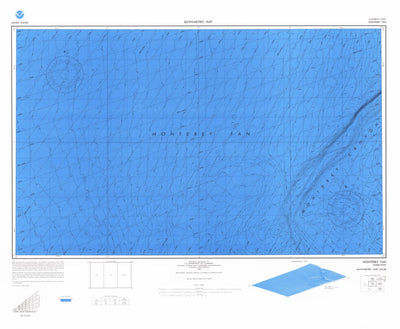 National Oceanographic & Atmospheric Administration (NOAA) Monterey Fan (LM-138) digital map