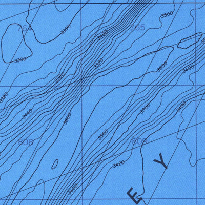 National Oceanographic & Atmospheric Administration (NOAA) Monterey Fan (LM-138) digital map