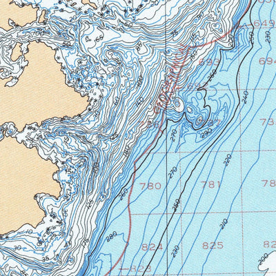 National Oceanographic & Atmospheric Administration (NOAA) Mt Katmai (NO 5-3) digital map