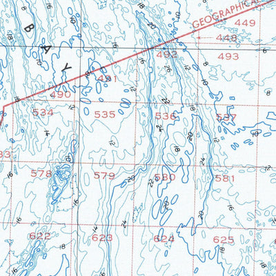 National Oceanographic & Atmospheric Administration (NOAA) Naknek (NO 4-4) digital map