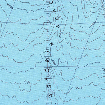 National Oceanographic & Atmospheric Administration (NOAA) North Pacific Ocean (12042-12B) digital map