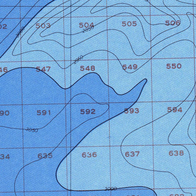 National Oceanographic & Atmospheric Administration (NOAA) Noyo Canyon (NJ 10-1) digital map