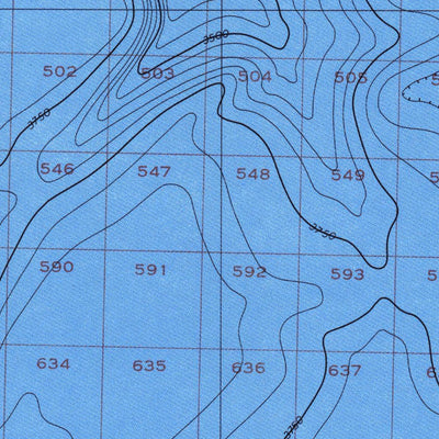 National Oceanographic & Atmospheric Administration (NOAA) Patton Ridge (NI 10-12) digital map