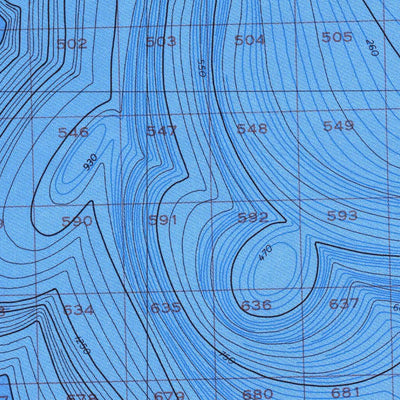 National Oceanographic & Atmospheric Administration (NOAA) Pervenets Canyon (NO 1-1) digital map