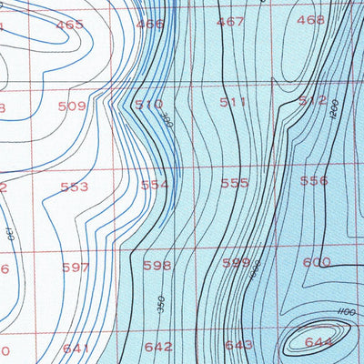 National Oceanographic & Atmospheric Administration (NOAA) Portlock Bank (NO 6-3) digital map