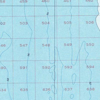 National Oceanographic & Atmospheric Administration (NOAA) Pulley Ridge (NG 17-7) digital map