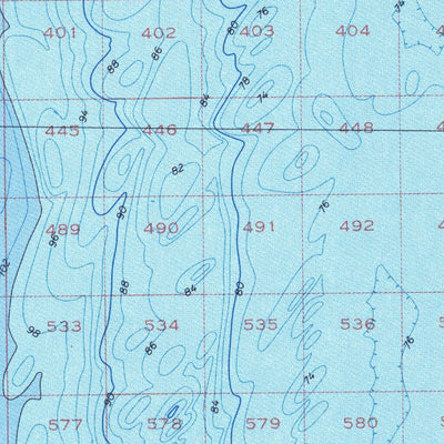 National Oceanographic & Atmospheric Administration (NOAA) Pulley Ridge (NG 17-7) digital map