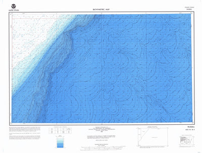 National Oceanographic & Atmospheric Administration (NOAA) Russell (NI 18-5) digital map