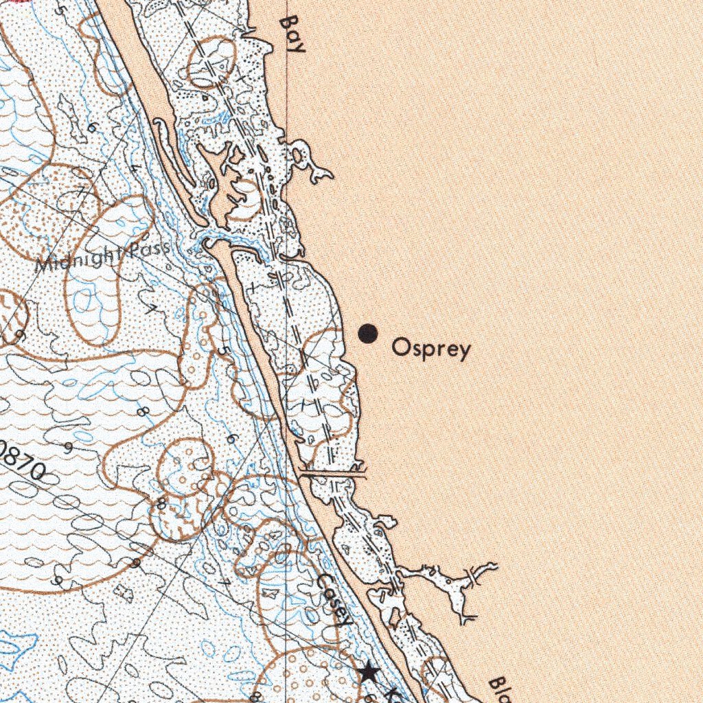Sarasota (F-86) Map by National Oceanographic & Atmospheric ...