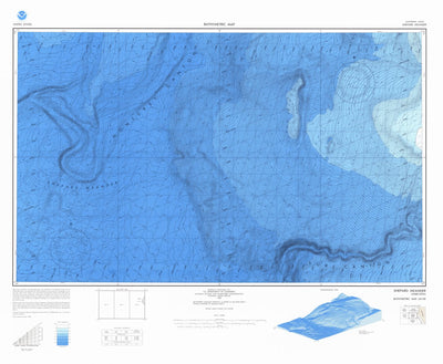 National Oceanographic & Atmospheric Administration (NOAA) Shepard Meander (LM-139) digital map
