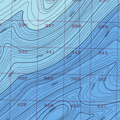 National Oceanographic & Atmospheric Administration (NOAA) Shumagin Bank (NN 4-4) digital map