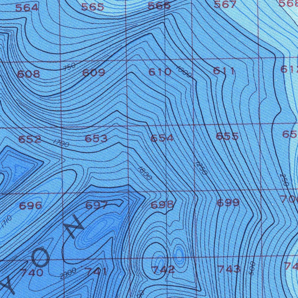 St George Canyon (NO 2-7) Map by National Oceanographic & Atmospheric ...