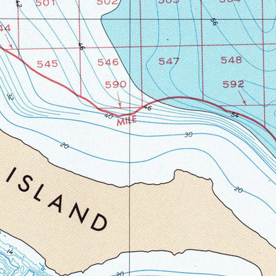 National Oceanographic & Atmospheric Administration (NOAA) St Matthew (NP 2-7) digital map