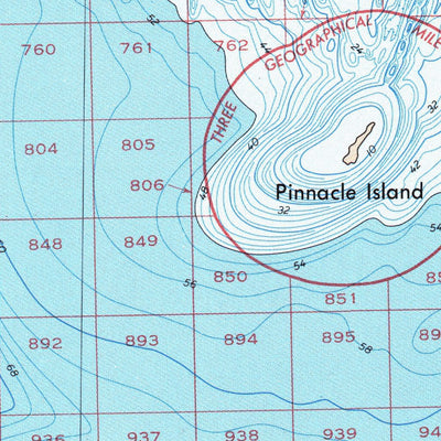 National Oceanographic & Atmospheric Administration (NOAA) St Matthew (NP 2-7) digital map