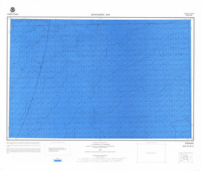 National Oceanographic & Atmospheric Administration (NOAA) Stewart (NK 20-10) digital map