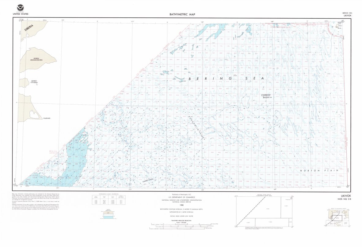 Ukivok (NQ 2-8) Map by National Oceanographic & Atmospheric ...
