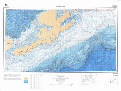 National Oceanographic & Atmospheric Administration (NOAA) Unalaska (NN 3-5) digital map