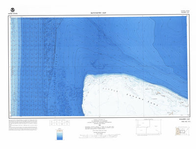 National Oceanographic & Atmospheric Administration (NOAA) Walker Cay (NG 17-3) digital map