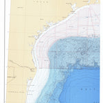 National Oceanographic & Atmospheric Administration (NOAA) Western Gulf Of Mexico Pt. 1 (BR-7 Pt. 1) digital map
