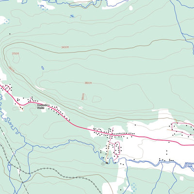 Natural Resources Canada 100 Mile House (092P11 Toporama) digital map