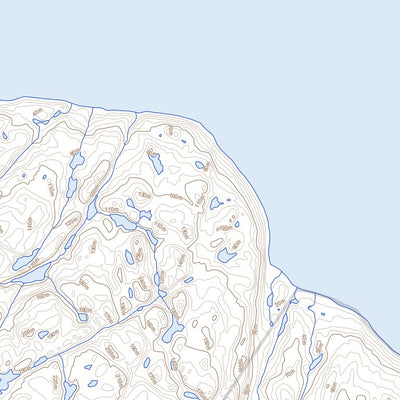 Natural Resources Canada Abernethy Bay, NU (057F16 Toporama) digital map
