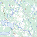 Natural Resources Canada Adair Lake, MB (064O01 Toporama) digital map