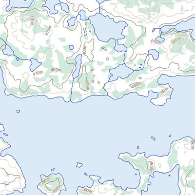 Natural Resources Canada Adam Lake, NT (086K08 Toporama) digital map