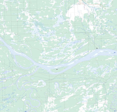 Natural Resources Canada Adams Landing, AB (084J06 Toporama) digital map