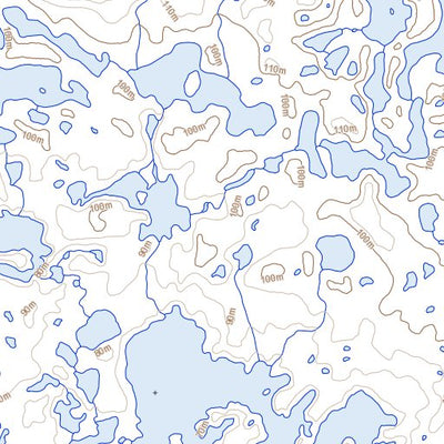 Natural Resources Canada Adderley Bluff, NU (046J10 Toporama) digital map