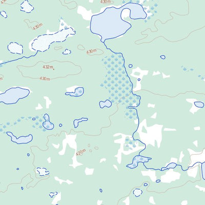 Natural Resources Canada Agira Lake, NT (086D11 Toporama) digital map