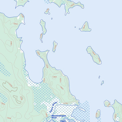 Natural Resources Canada Agumik Lake, SK (073O07 Toporama) digital map