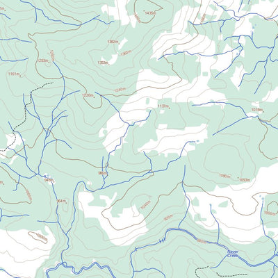 Natural Resources Canada Ahbau Lake, BC (093G08 Toporama) digital map