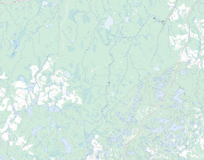 Natural Resources Canada Ahmabel Lake, ON (042F10 Toporama) digital map