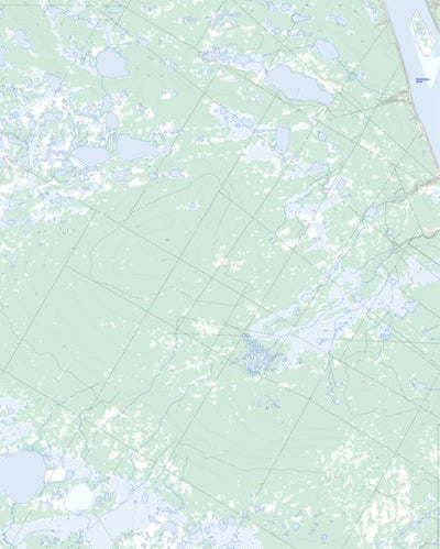 Natural Resources Canada Airport Creek, NT (106I06 Toporama) digital map