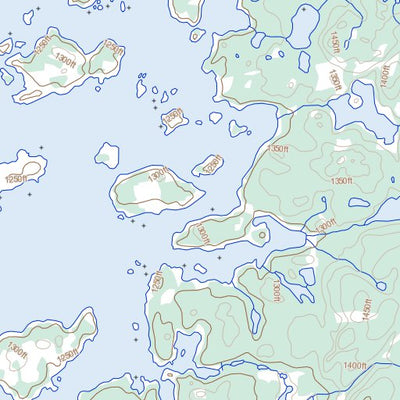 Natural Resources Canada Akaitcho Lake, NT (075L14 Toporama) digital map