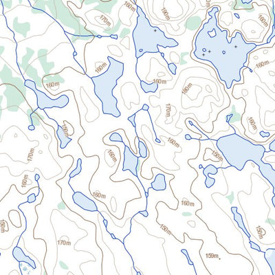 Natural Resources Canada Akitit Hill, NU (066A11 Toporama) digital map
