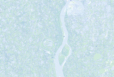 Natural Resources Canada Aklavik Channel (107B03 Toporama) digital map