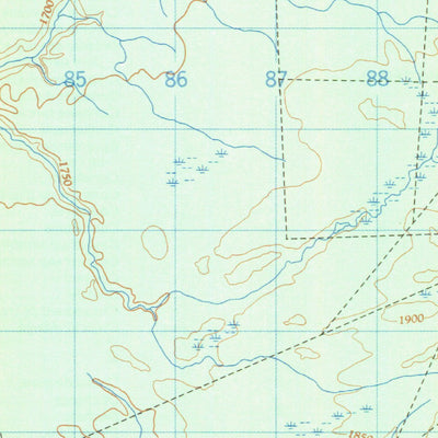 Natural Resources Canada Akue Creek, BC (094J11 CanMatrix) digital map