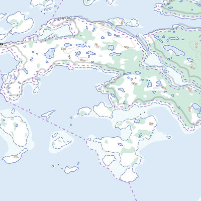 Natural Resources Canada Akwatuk Bay, NU (033E11 Toporama) digital map