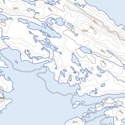 Natural Resources Canada Alareak Island (036B05 Toporama) digital map