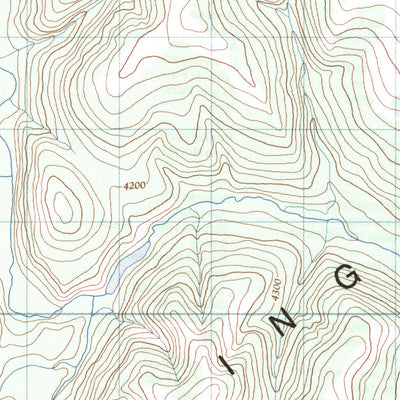 Natural Resources Canada Albert Creek, YT (115H12 CanMatrix) digital map