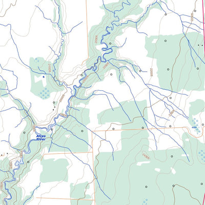 Natural Resources Canada Alces River, AB (094A08 Toporama) digital map