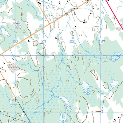 Natural Resources Canada Alexandria, ON (031G07 CanMatrix) digital map