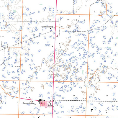 Natural Resources Canada Alida (062F05 Toporama) digital map
