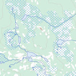 Natural Resources Canada Allan Lake, MB (064I02 Toporama) digital map
