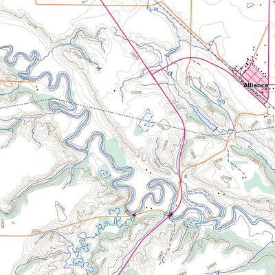 Natural Resources Canada Alliance (073D05 Toporama) digital map