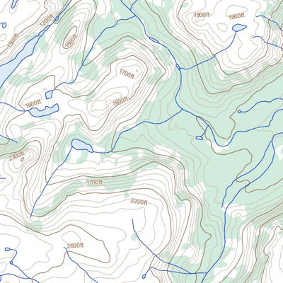 Natural Resources Canada Alliger Lake, NL (014E01 Toporama) digital map
