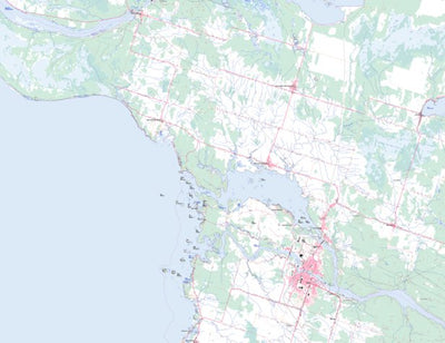 Natural Resources Canada Alma, QC (022D12 Toporama) digital map