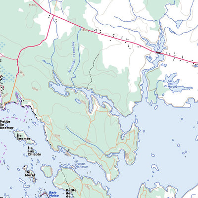 Natural Resources Canada Alma, QC (022D12 Toporama) digital map